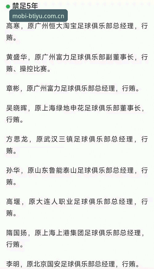 足协禁足令vs行业净化：第三批名单揭示的足球腐败真相与b体育官方视角下的观赛变革